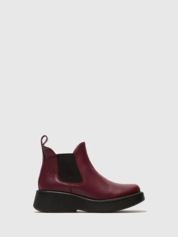 Ankle Boots | Fly London Chelsea Ankle Boots MULK159FLY WINE