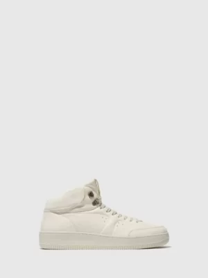 Trainers | Fly London Hi-Top Trainers BEAT514FLY OFFWHITE