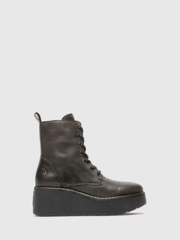 Ankle Boots | Fly London Lace-up Ankle Boots HEPE239FLY VERONA GROUND VERONAGROUND