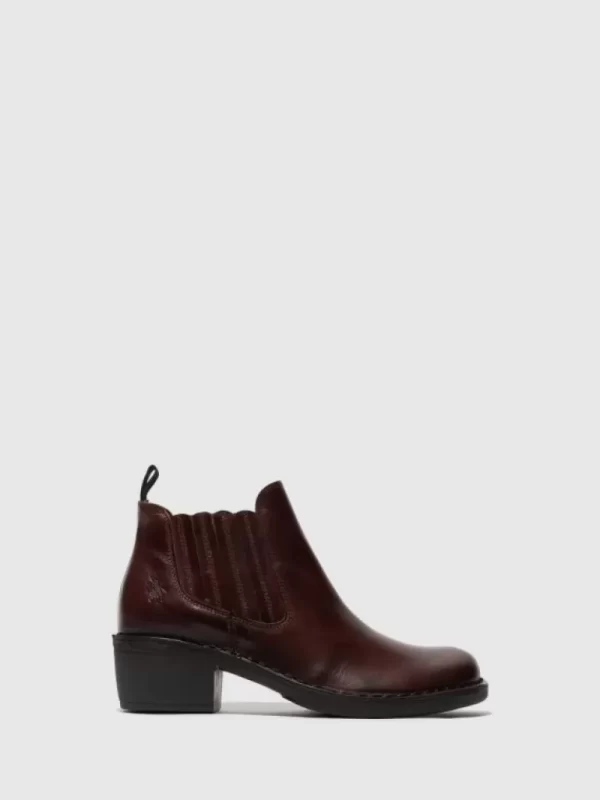 Ankle Boots | Fly London Slip-on Ankle Boots MOOF103FLY WINE